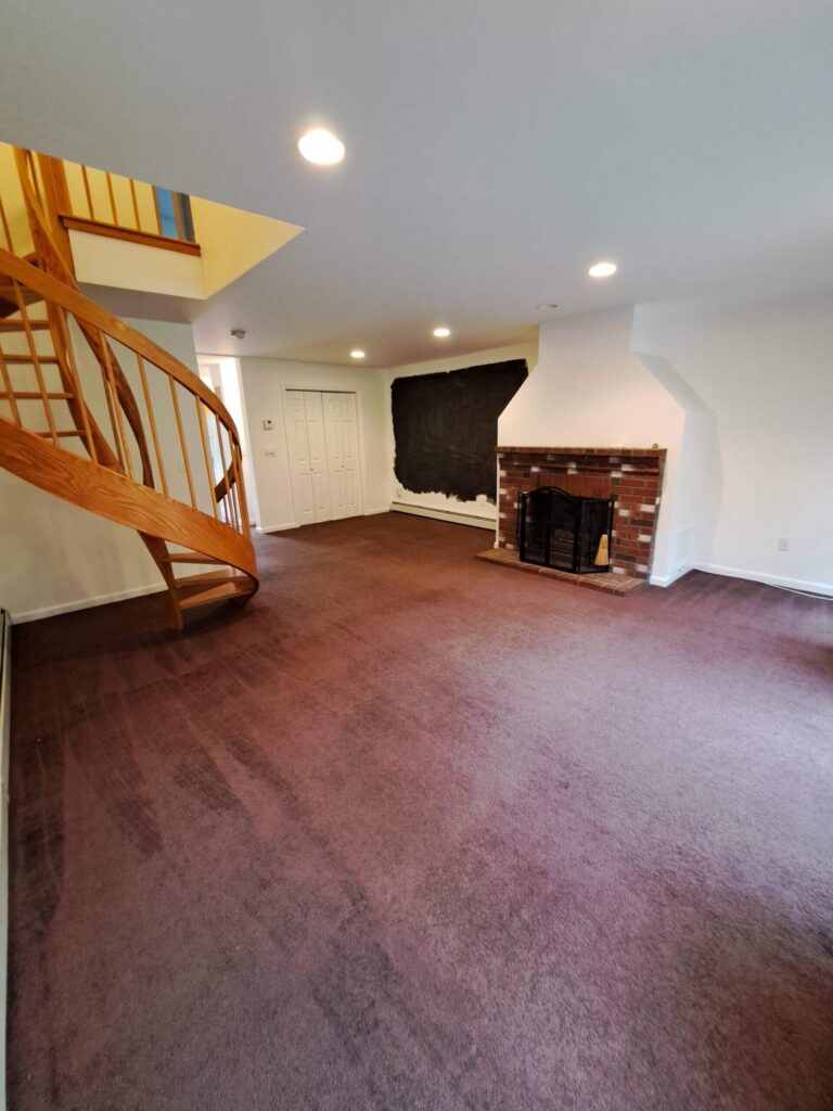 Carpet Vacuumed clean during moving cleaning services