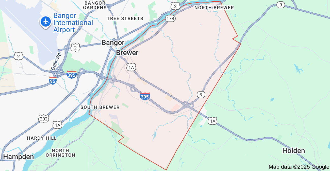 Brewer Commercial Cleaning Service Area