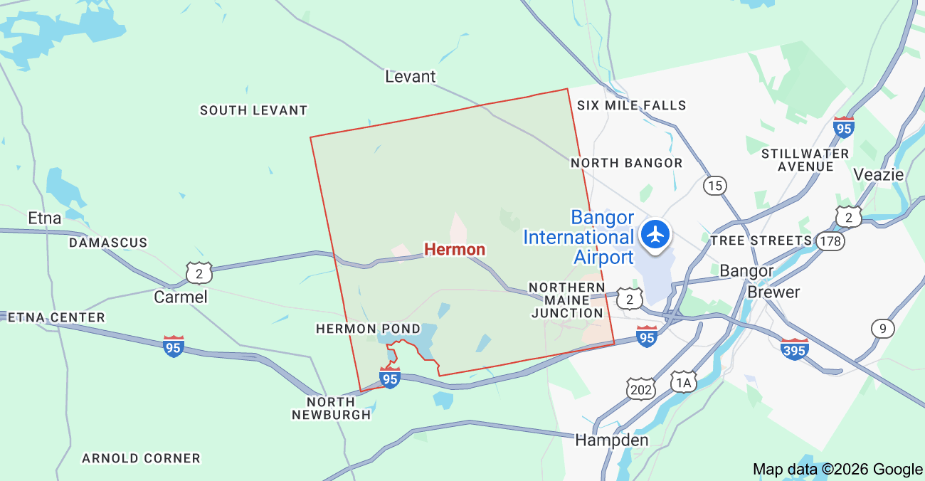 Hermon, Maine Cleaning Service Area
